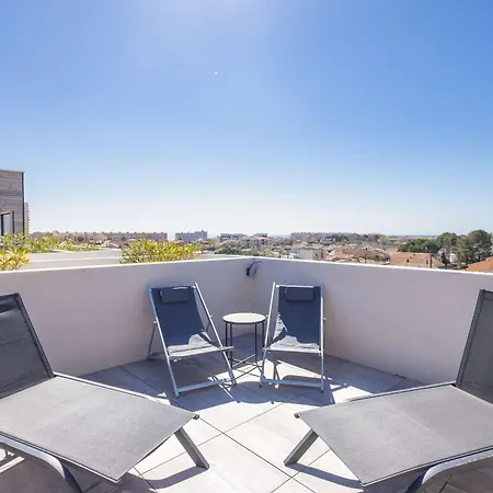Apartmán Valras-loc Duplex Naia Prestige Sérignan